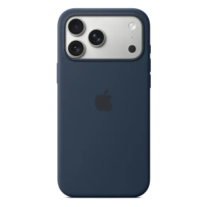 Чохол Silicone Case Original with MagSafe з анімацією iPhone 17 Pro Max Синій (Midhight)