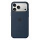 Чехол Silicone Case Original with MagSafe с анимацией iPhone 17 Pro Max Синий (Midhight)