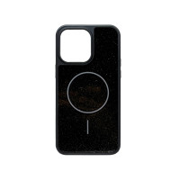 Чохол накладка Glitter Durable Shell Magnetic iPhone 14 Pro Max Black