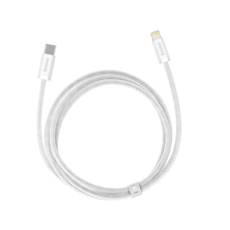 Кабель USB-C to Lightning Baseus Dynamic Series 20W 1m Белый