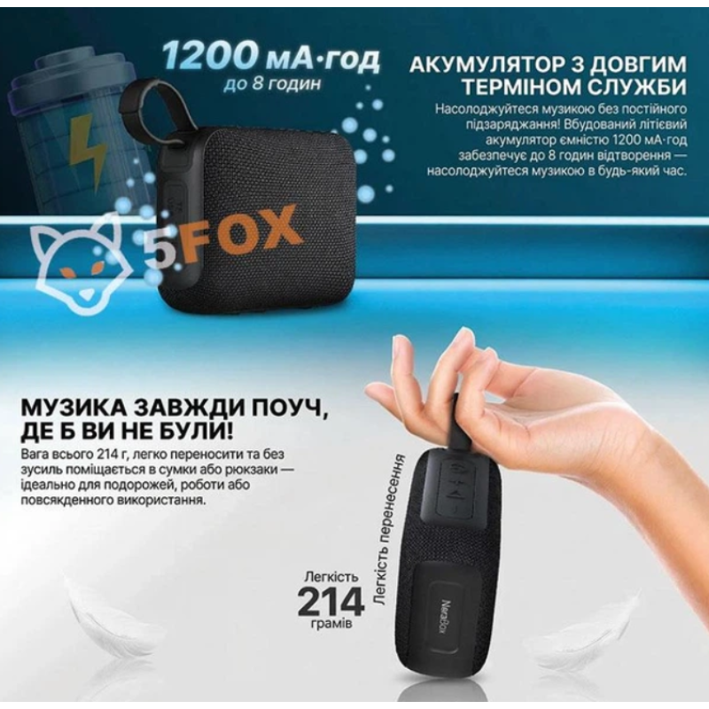 Колонка FANTECH BS153 NeraBox Black