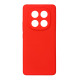 Чохол накладка Silicone Cover Soft Touch ЗК Xiaomi Redmi Note 15 4G Червоний