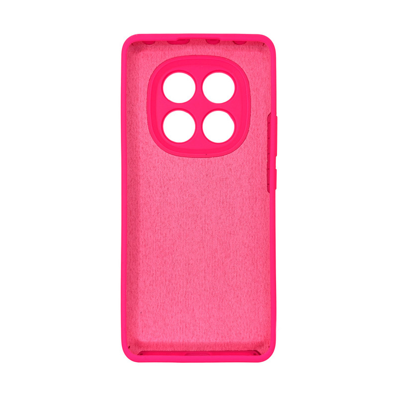 Чохол накладка Silicone Cover Soft Touch ЗК Xiaomi Redmi Note 15 4G Фуксія