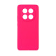 Чохол накладка Silicone Cover Soft Touch ЗК Xiaomi Redmi Note 15 4G Фуксія
