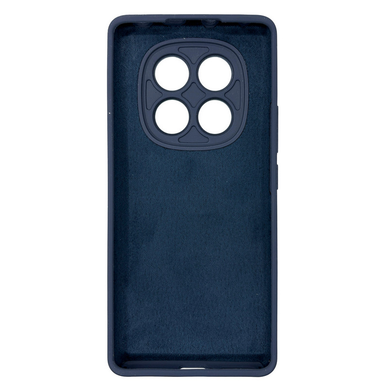 Чохол накладка Silicone Cover Soft Touch ЗК Xiaomi Redmi Note 15 4G Темно-синій