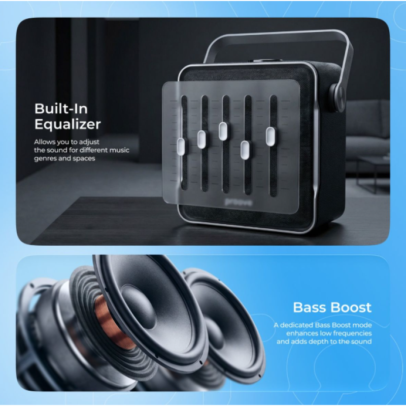 Портативна колонка Proove Fader 40W