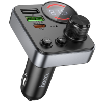 FM модулятор Hoco E86 Alegria PD30W+QC3.0