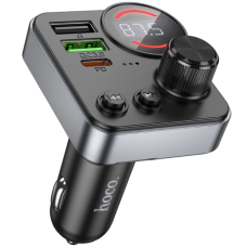 FM модулятор Hoco E86 Alegria PD30W+QC3.0