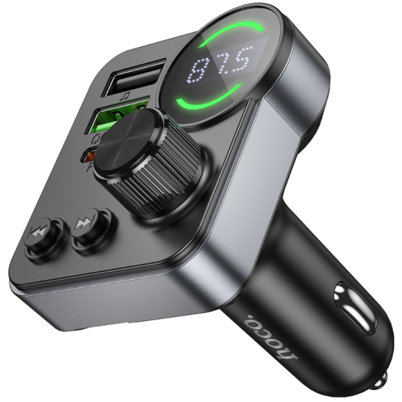 FM модулятор Hoco E86 Alegria PD30W+QC3.0