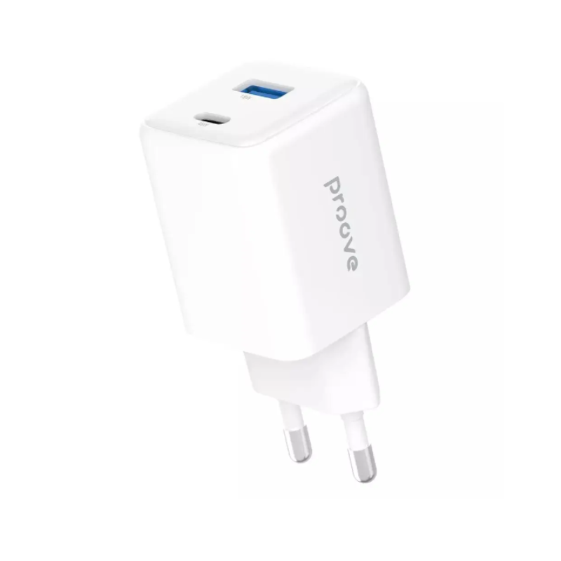 Мережевий адаптер Proove Pocket GaN PD+QC3.0 45W White