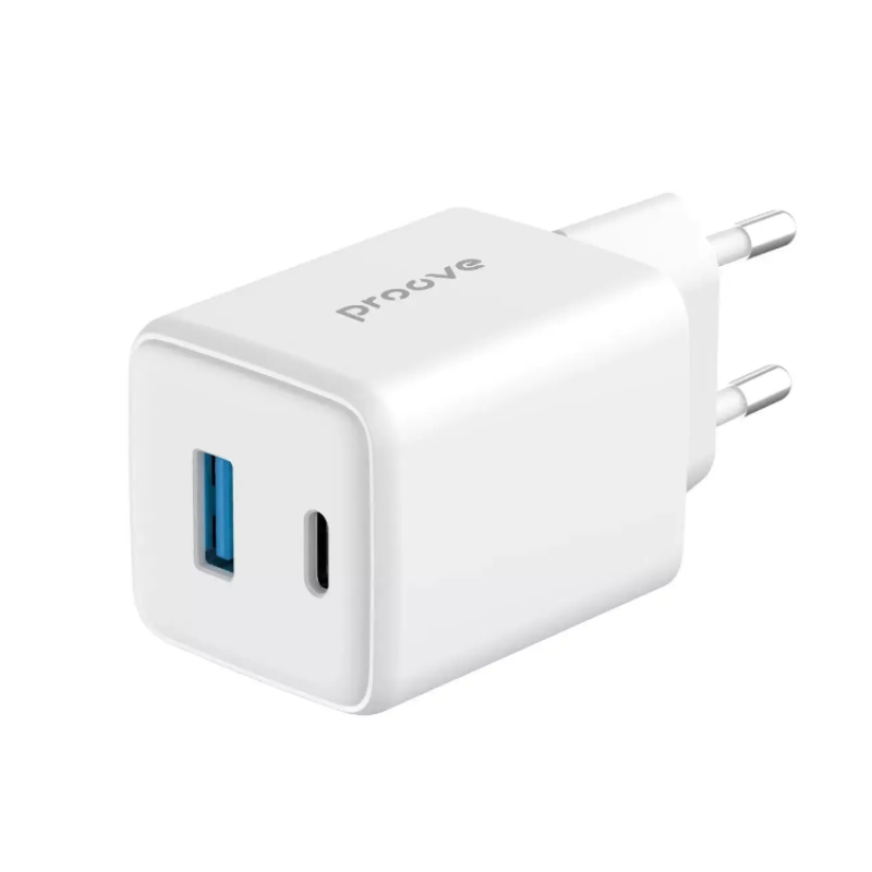 Мережевий адаптер Proove Pocket GaN PD+QC3.0 45W White
