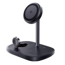 Бездротова зарядна станція Baseus EnerFill FS41 3in1 Wireless Charging Stand with TEC Cooling 22.5W