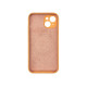 Чехол Silicone Case Vision MagSafe оранжевый iPhone 14