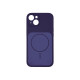 Чехол Silicone Case Vision MagSafe темно-синий iPhone 14