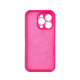Чехол Silicone Case Vision MagSafe фуксия iPhone 14 Pro