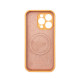 Чехол Silicone Case Vision MagSafe оранжевый iPhone 14 Pro Max
