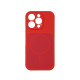 Чехол Silicone Case Vision MagSafe красный iPhone 14 Pro Max