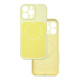 Чехол Silicone Case Vision MagSafe жёлтый iPhone 15 Pro 
