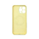 Чехол Silicone Case Vision MagSafe жёлтый iPhone 15 Pro 