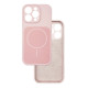 Чехол Silicone Case Vision MagSafe пудра iPhone 15 Pro Max