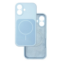 Чохол Silicone Case Vision MagSafe світло-блакитний iPhone 16