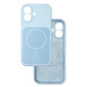 Чехол Silicone Case Vision MagSafe светло-голубой iPhone 16