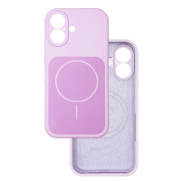 Чохол Silicone Case Vision MagSafe лаванда iPhone 16