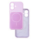 Чехол Silicone Case Vision MagSafe лаванда iPhone 16