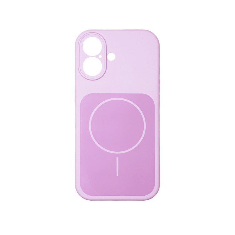 Чехол Silicone Case Vision MagSafe лаванда iPhone 16
