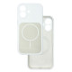 Чехол Silicone Case Vision MagSafe белый iPhone 16