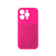 Чехол Silicone Case Vision MagSafe фуксия iPhone 16 Pro