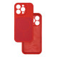 Чехол Silicone Case Vision MagSafe красный iPhone 16 Pro Max