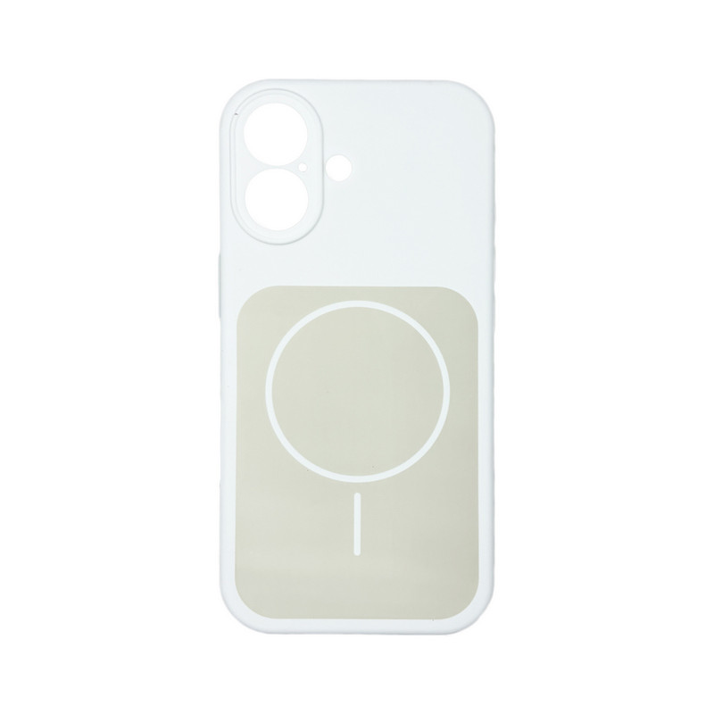 Чехол Silicone Case Vision MagSafe белый iPhone 17