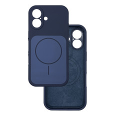 Чехол Silicone Case Vision MagSafe темно-синий iPhone 17