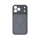 Чехол Silicone Case Vision MagSafe темно-серый iPhone 17 Pro
