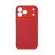 Чехол Silicone Case Vision MagSafe красный iPhone 17 Pro