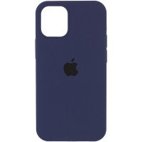 Чехол Silicone Case iPhone 13 Pro Max Темно-синий (Midnight Blue)