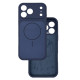 Чехол Silicone Case Vision MagSafe темно-синий iPhone 17 Pro