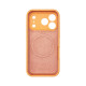 Чехол Silicone Case Vision MagSafe оранжевый iPhone 17 Pro Max
