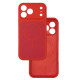 Чехол Silicone Case Vision MagSafe красный iPhone 17 Pro Max