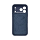 Чехол Silicone Case Vision MagSafe темно-синий iPhone 17 Pro Max