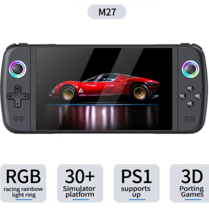 Портативна ігрова консоль SJGAM  M27 HD IPS 7`600x1024 Ретро Ігри 20000 4000mAh