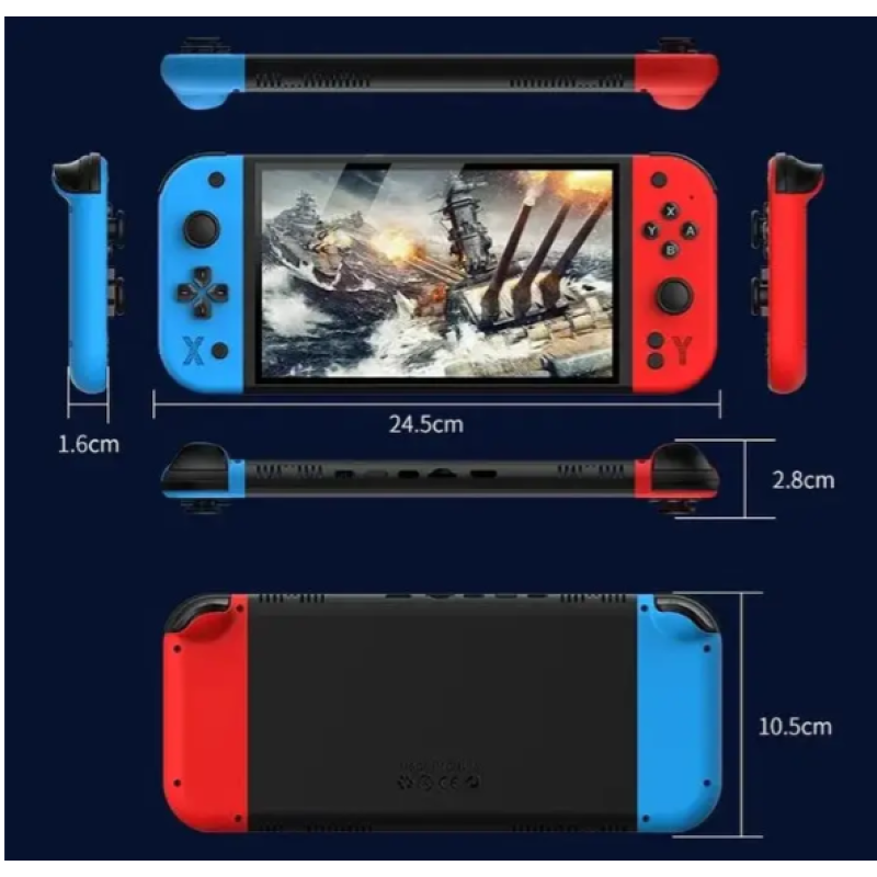 Портативная игровая консоль G90 Ретро Ігри 15000  IPS 7` 4000mAh 