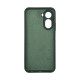 Чехол накладка Silicone Cover Soft Touch ЗК Redmi A7 Pro Темно-зеленый
