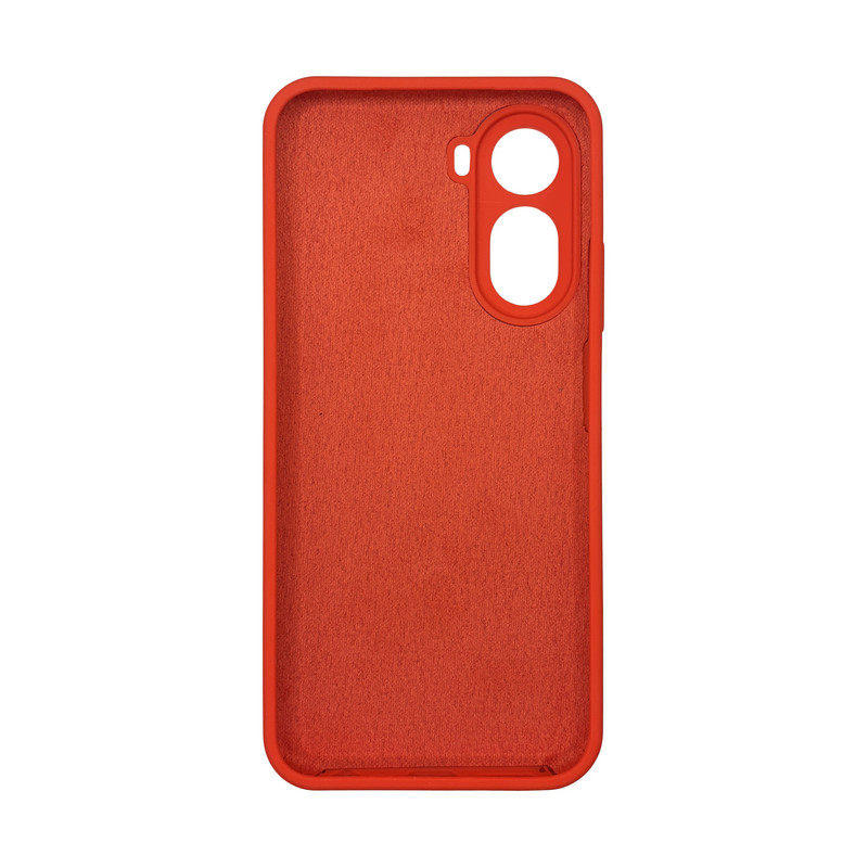 Чехол накладка Silicone Cover Soft Touch ЗК Redmi A7 Pro Красный