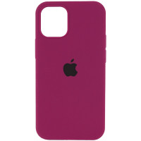 Чохол Silicone Case iPhone 13 Pro Max Бордовий (Maroon)