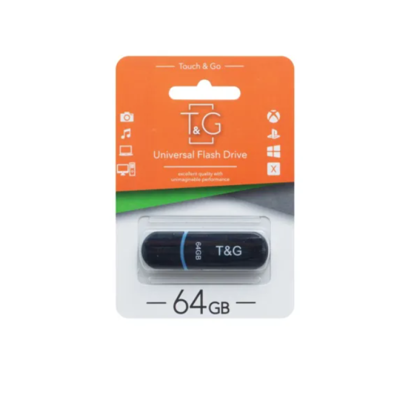 USB Flash T&G TG012 64Gb 2.0 black