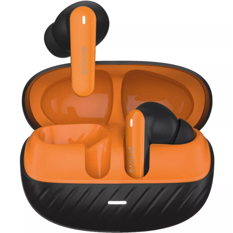 Бездротові навушники Proove Blitz II TWS with Hybrid ANC (APP) Black-Orange