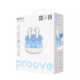 Бездротові навушники Proove Blitz II TWS with Hybrid ANC (APP) White-Blue