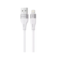Кабель USB-Lightning Proove Soft Silicone 3A 1m White